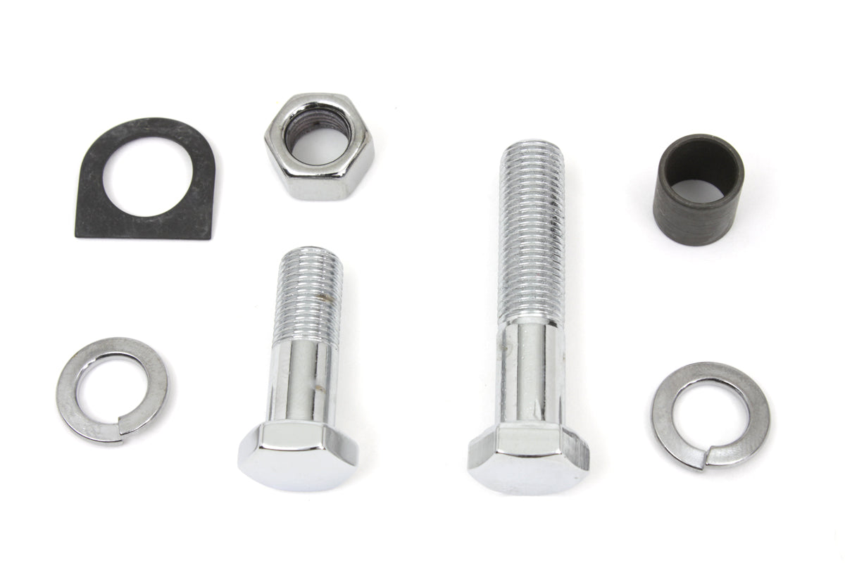 Chrome Starter Crank and Kick Starter Pedal Mounting Kit(KIT)