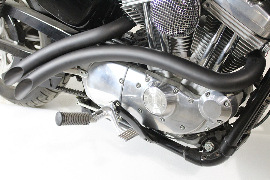 Curved Radius Exhaust Header Set Black(SET)