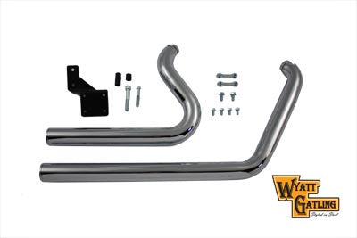 Wyatt Gatling Drag Exhaust Pipe Set Short Stuff Style(SET)