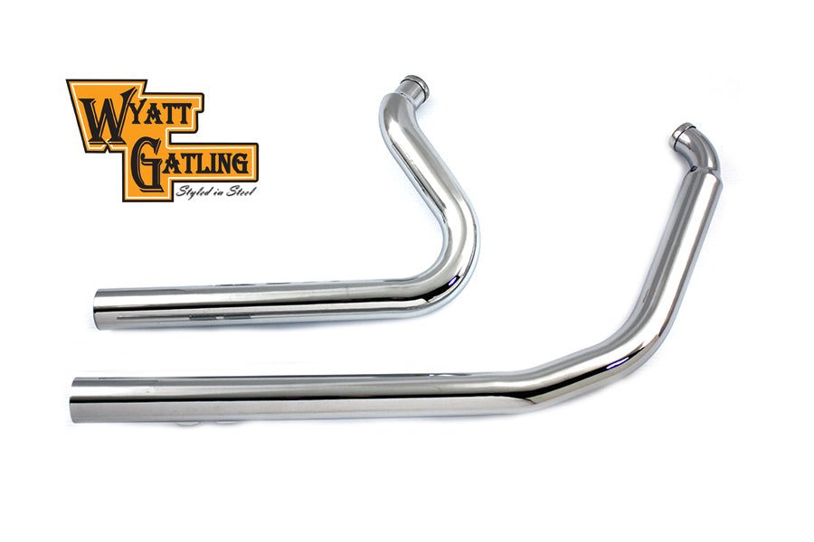 Wyatt Gatling Exhaust Drag Pipe Set Straight Cut(SET)