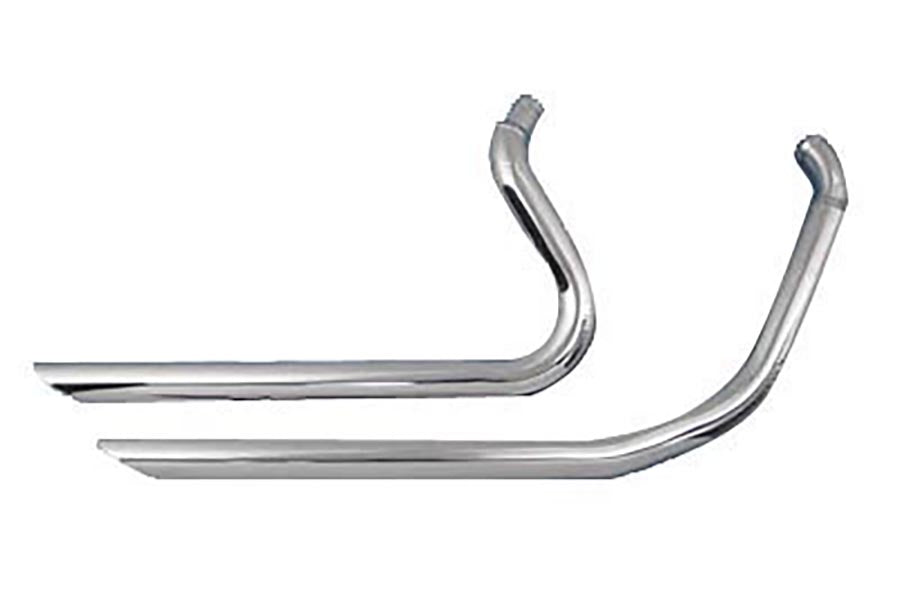 Wyatt Gatling Exhaust Drag Pipe Set Down Slash Shorty(SET)