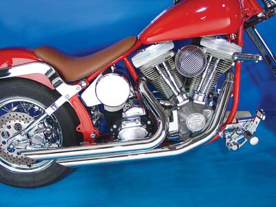 Wyatt Gatling Exhaust Drag Pipe Set Down Slash Shorty(SET)