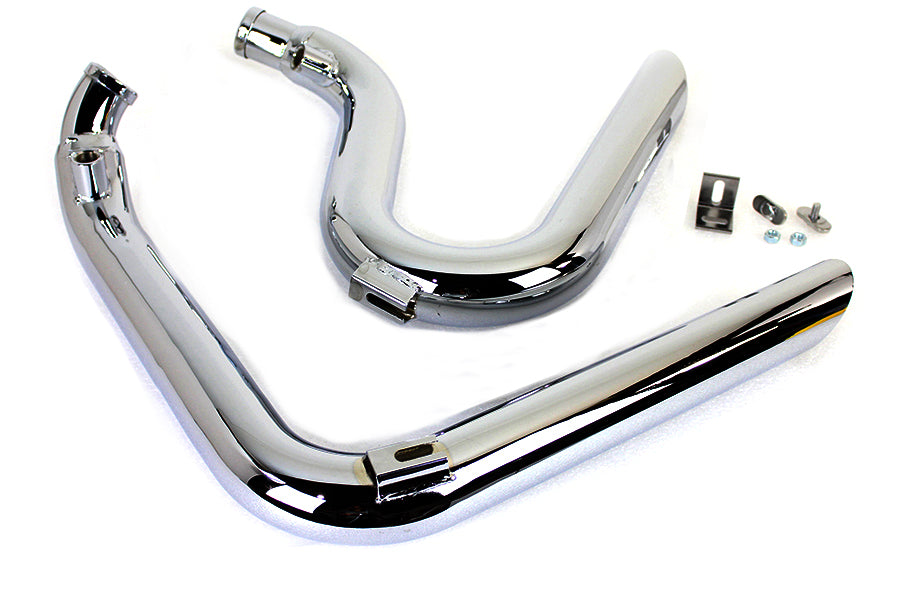 FXST Zoomies Exhaust Drag Pipe Set Chrome(SET)