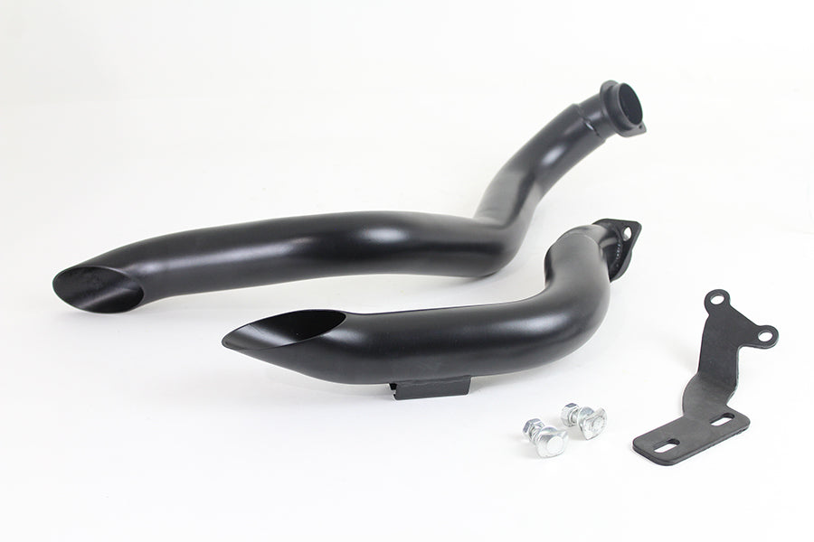 Black Wyatt Gatling Down Draft Drag Pipes(SET)