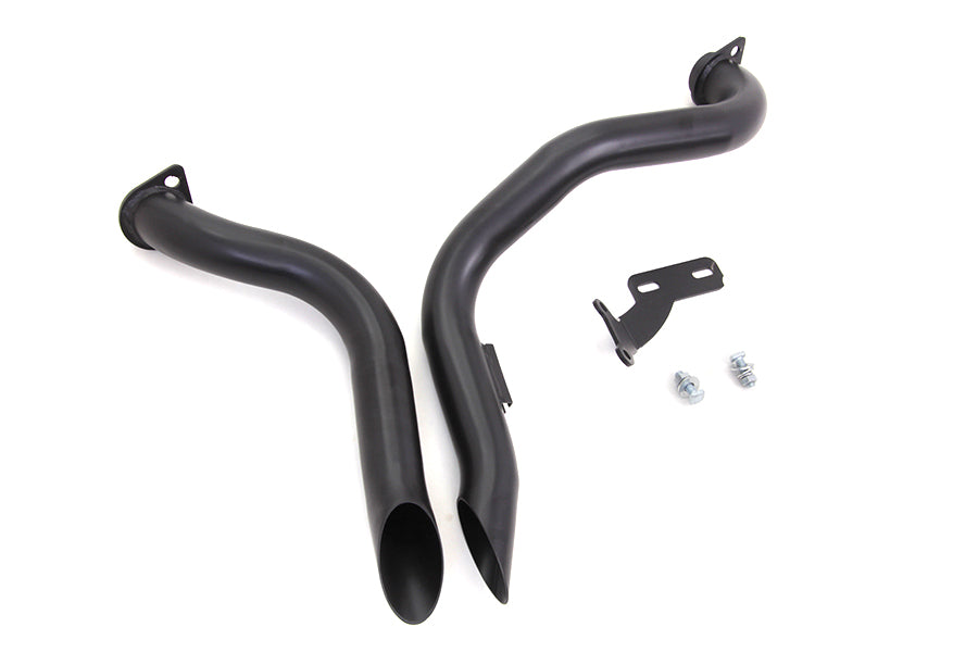 Black Wyatt Gatling Down Draft Drag Pipes(SET)