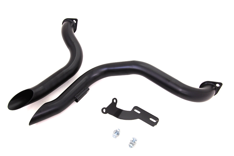 Black Wyatt Gatling Down Draft Drag Pipes(SET)