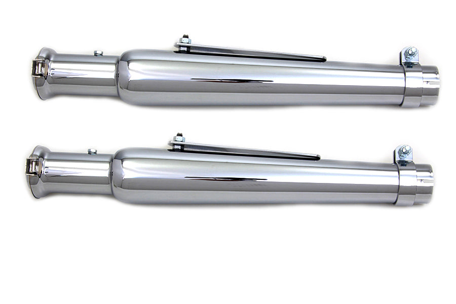 Chrome Megaphone Muffler Set(SET)