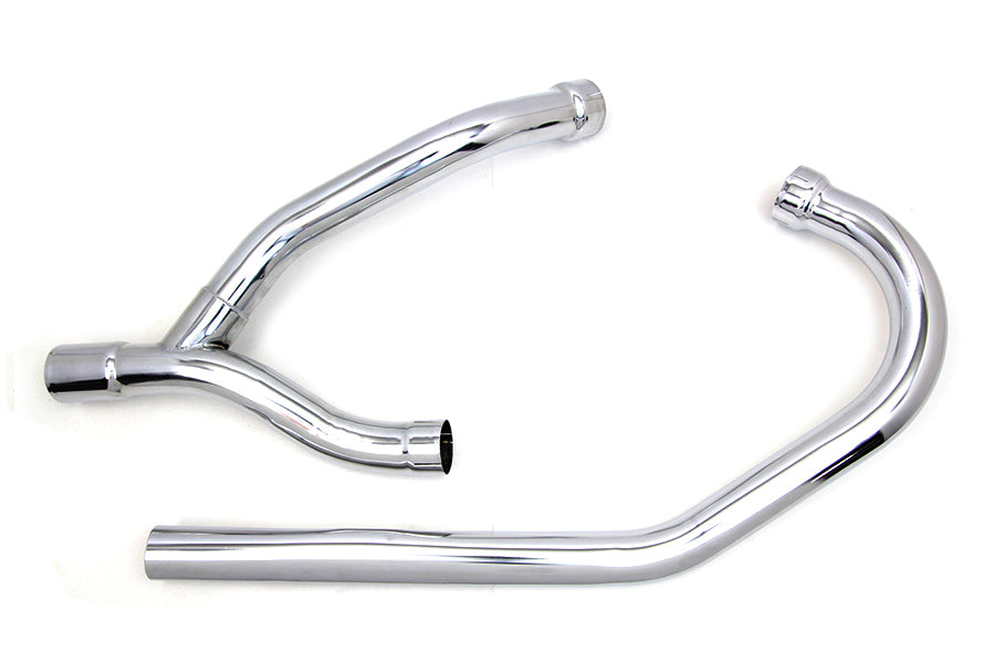 2 into 1 KH Exhaust Header Set Chrome(SET)