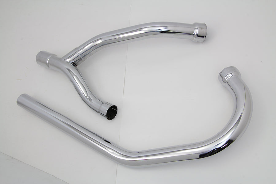2 into 1 KH Exhaust Header Set Chrome(SET)