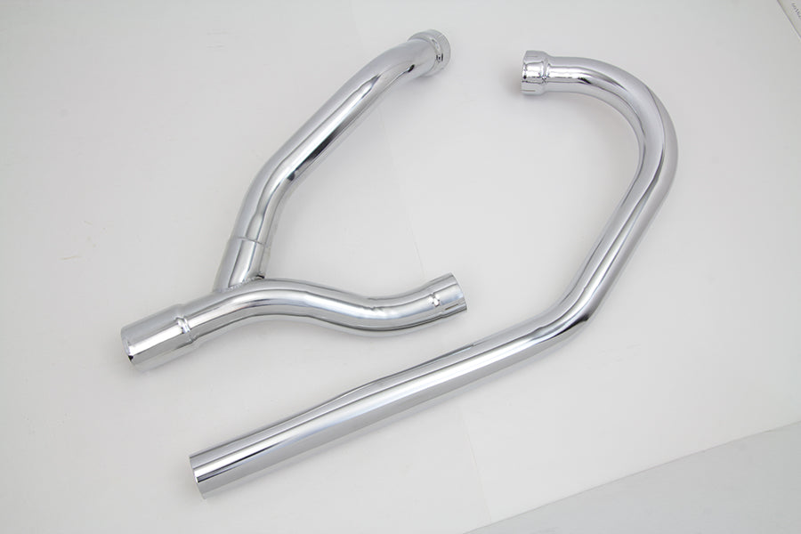 2 into 1 KH Exhaust Header Set Chrome(SET)