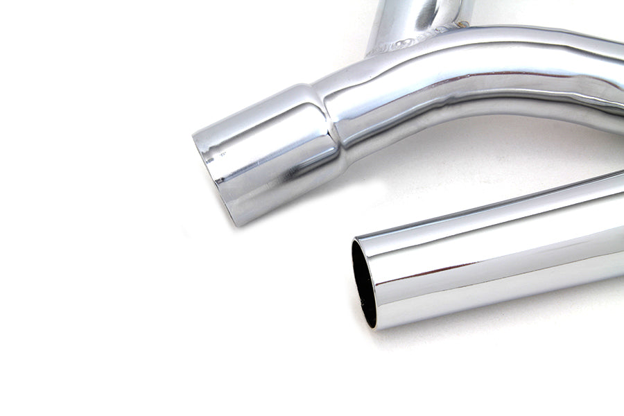 2 into 1 K Exhaust Header Set Chrome(SET)