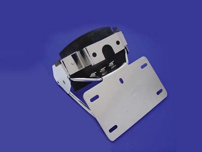Tail Lamp License Plate Bracket Chrome(EA)