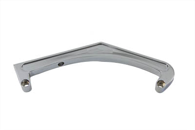 Chrome Side Mount Tail Lamp Bracket Curved(EA)