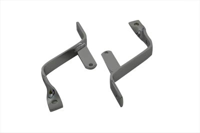Bullet Style Tail Lamp Bracket Set Chrome(SET)