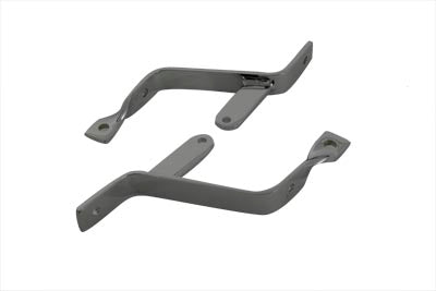 Bullet Style Tail Lamp Bracket Set Chrome(SET)