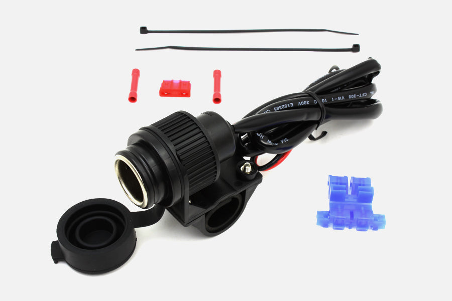 12 Volt Wiring Outlet Receptacle Box(EA)