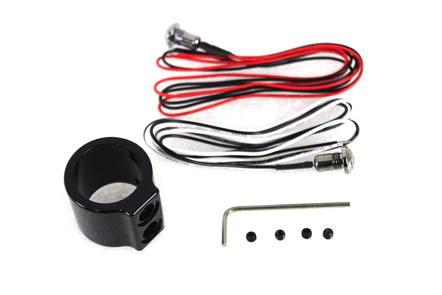 Black Dual Handlebar Button Switch Kit(KIT)