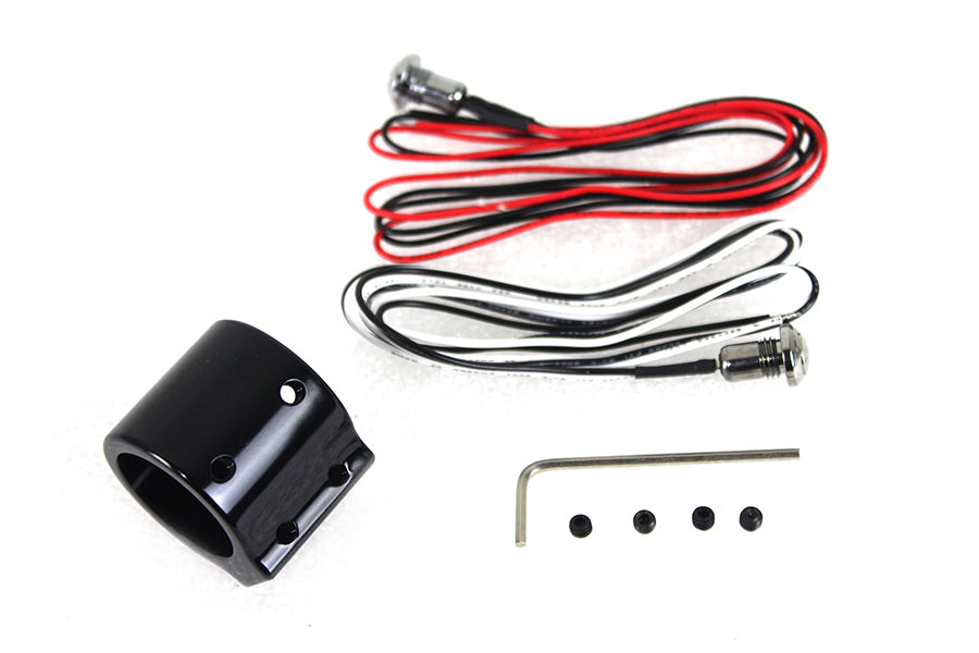 Black Dual Handlebar Button Switch Kit(KIT)