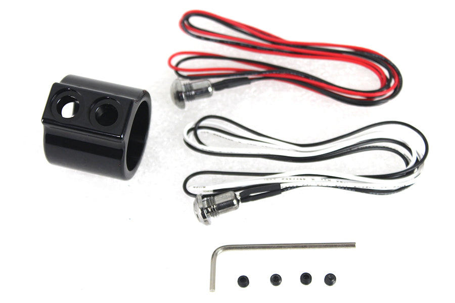 Black Dual Handlebar Button Switch Kit(KIT)