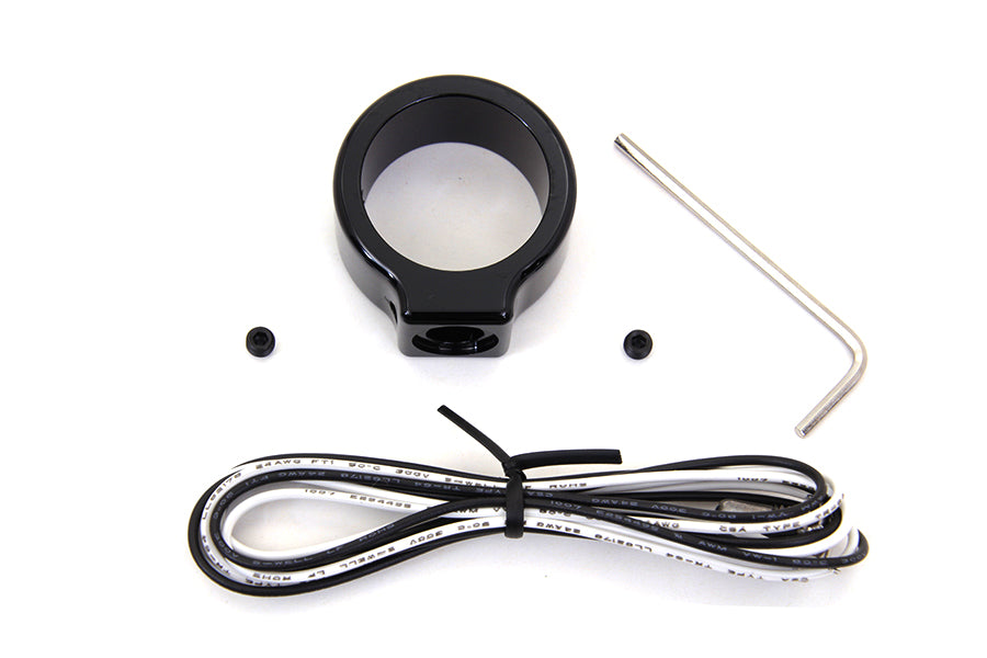 Black Single Handlebar Button Switch Kit(KIT)