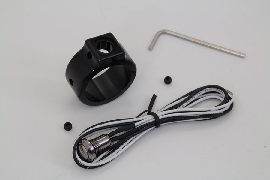 Black Single Handlebar Button Switch Kit(KIT)