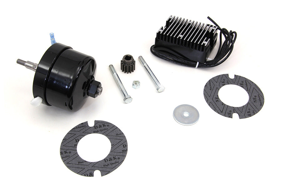 Black 12 Volt Alternator Generator Conversion Kit(KIT)
