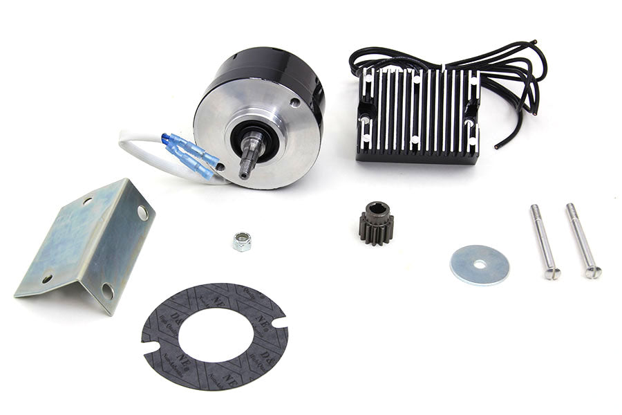 Black 12 Volt Alternator Generator Conversion Kit(KIT)