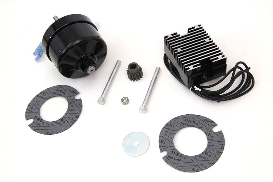 Black 12 Volt Alternator Generator Conversion Kit(KIT)