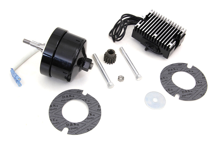 Black 12 Volt Alternator Generator Conversion Kit(KIT)