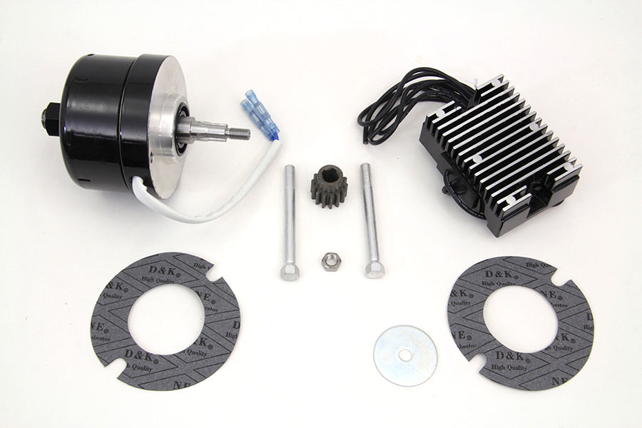 Black 12 Volt Alternator Generator Conversion Kit(KIT)
