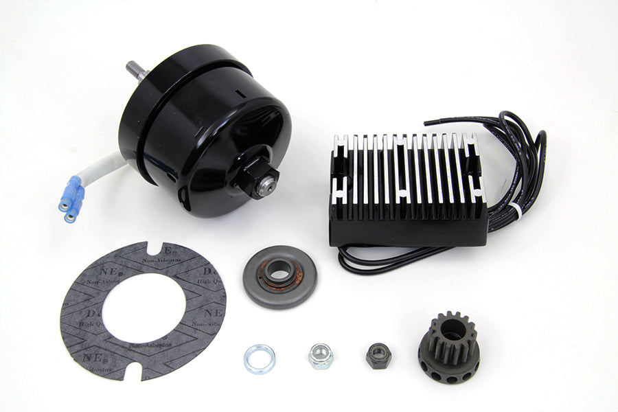 Black 12 Volt Alternator Generator Conversion Kit(KIT)