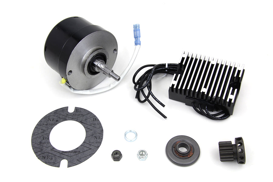 Black 12 Volt Alternator Generator Conversion Kit(KIT)