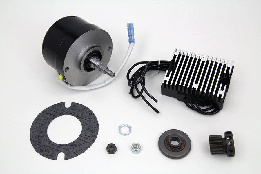 Black 12 Volt Alternator Generator Conversion Kit(KIT)