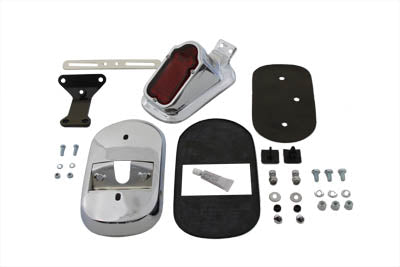 Chrome Tombstone Tail Lamp Kit(KIT)
