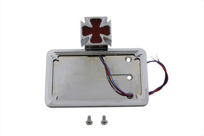 Tail Lamp and License Plate Assembly Maltese Style(EA)