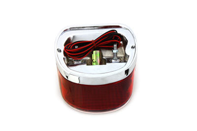 Chrome Deco Lay Down Tail Lamp Assembly(EA)