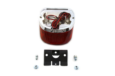 Chrome Deco Lay Down Tail Lamp Assembly(EA)