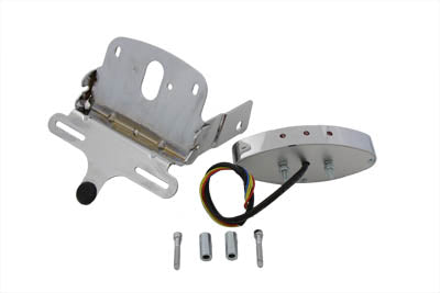 Wyatt Gatling Chrome Oval Tail Lamp Assembly(EA)