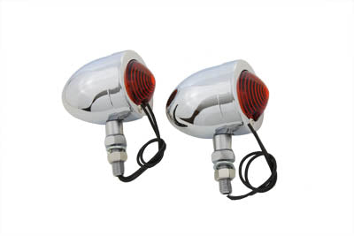 Chrome Red Marker Lamp Set(SET)