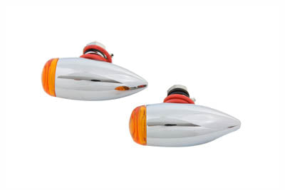 Mini Bullet Amber Lens Marker Lamp Set(SET)