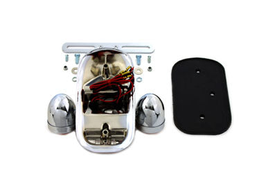 Chrome Tombstone Tail Lamp Assembly(EA)