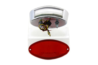 Chrome Cateye Stepped Design Tail Lamp(EA)