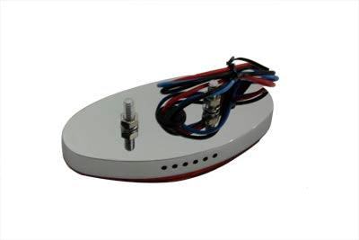 Thin Cateye Tail Lamp with Red Lens(EA)