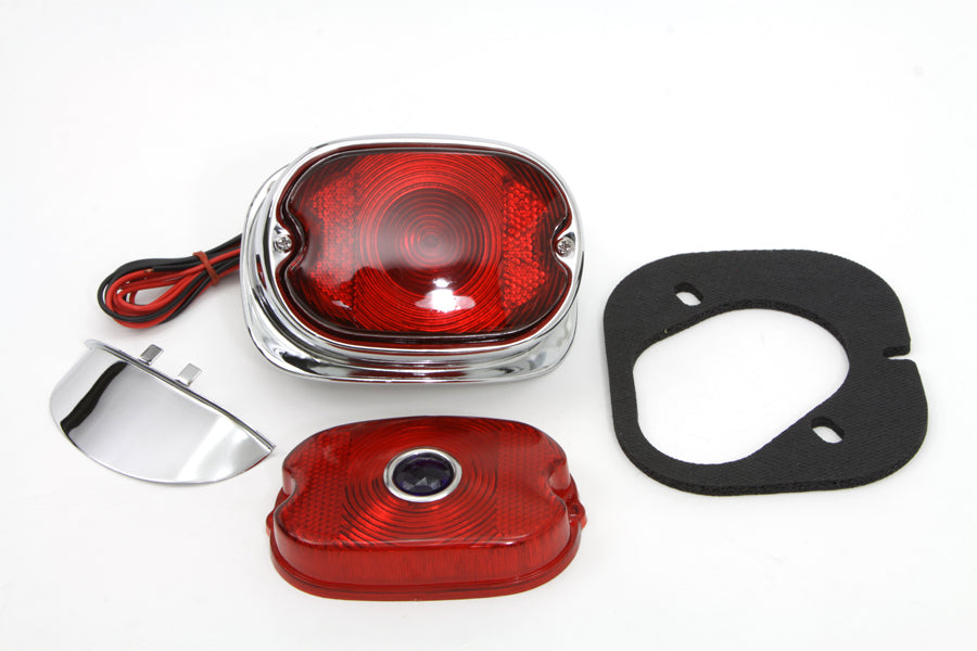 Chrome 1955 Style Tail Lamp Kit(KIT)