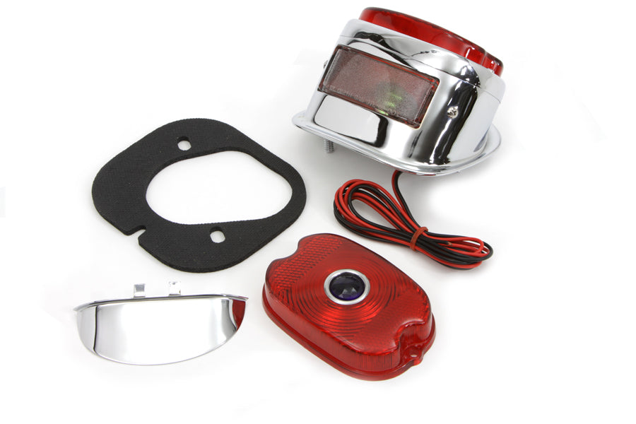 Chrome 1955 Style Tail Lamp Kit(KIT)