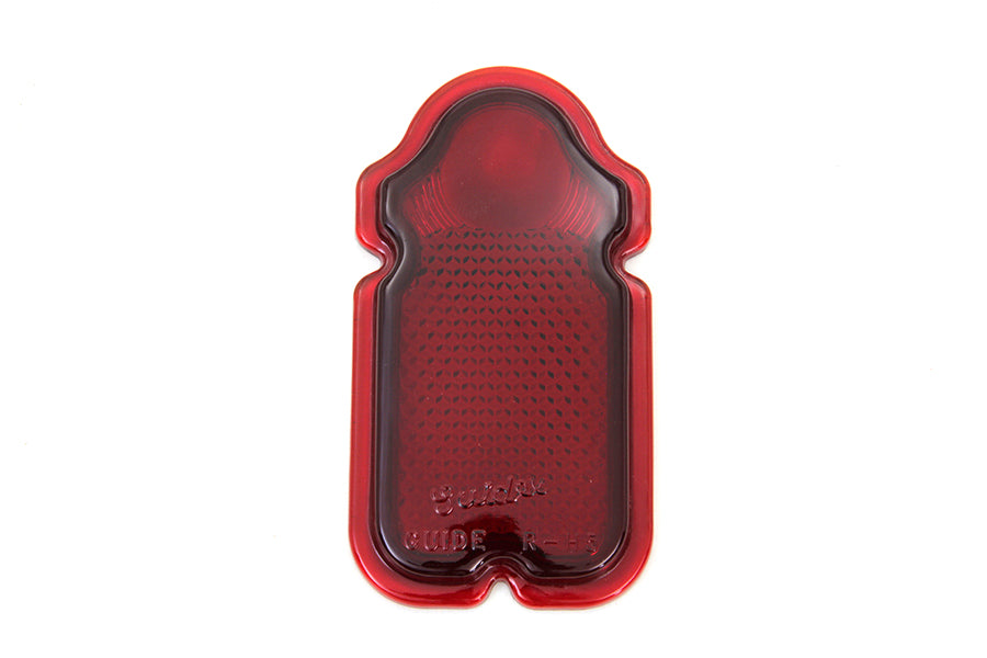 Red Glass Tail Lamp Lens(EA)
