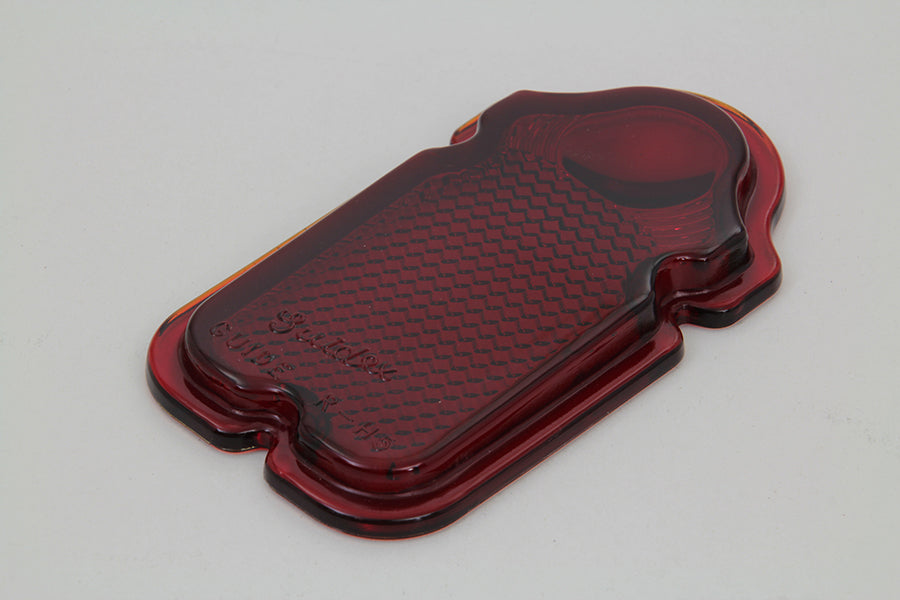 Red Glass Tail Lamp Lens(EA)