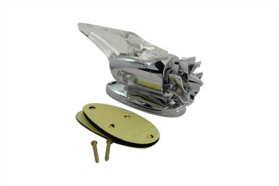 Chrome Fan Marker Lamp Red(EA)