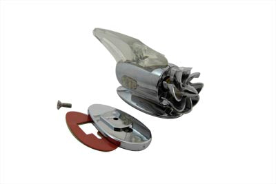 Chrome Fan Marker Lamp White(EA)