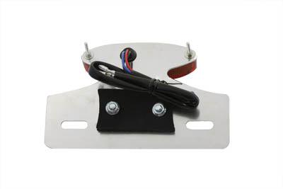Chrome Mini Cateye Tail Lamp Red Lens(EA)